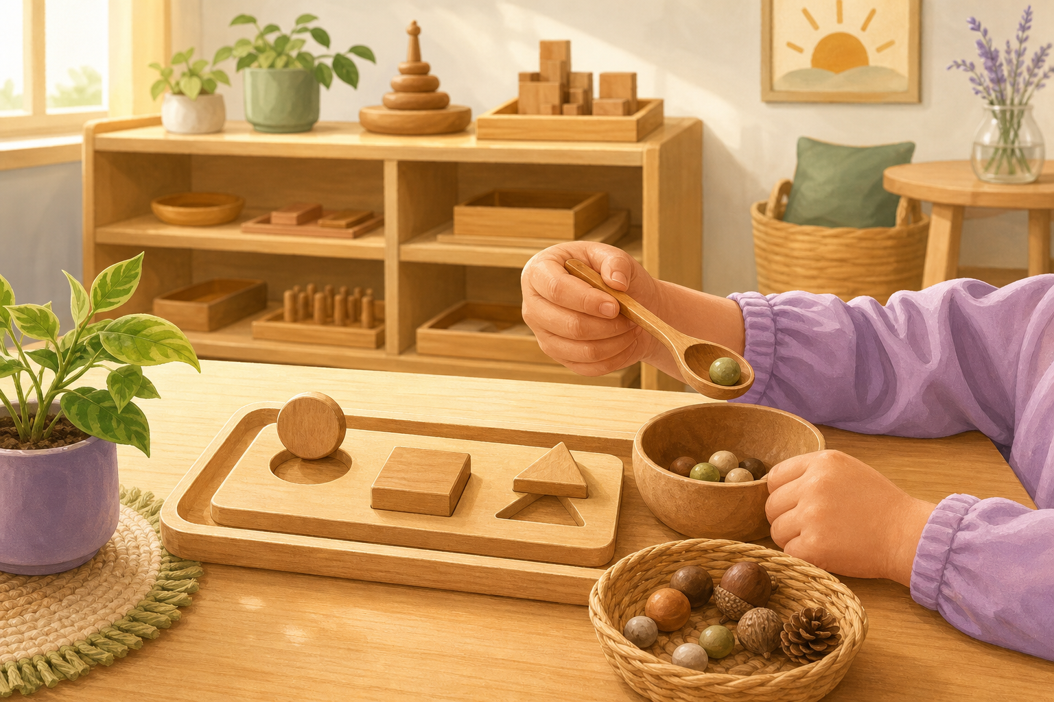 What Does Montessori-Inspired Learning Mean?